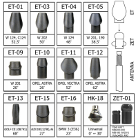 AUTOMOBILINĖ ANTENA  AUTOMATINĖ