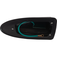 AUTOMOBILINĖ ANTENA SHARK FIN JUODA
