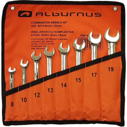 DVIPUSIŲ RAKTŲ KOMPLEKTAS 8 VNT