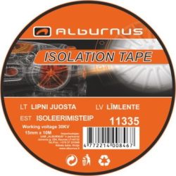 LIPNI JUOSTA (IZOLIACIJA) 15MMX10M 10VNT