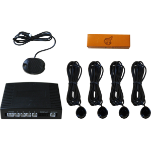 AUTOMOBILIO PARKAVIMO SISTEMA SU 4 ATJUNGIAMAIS SENSORIAIS BE DI