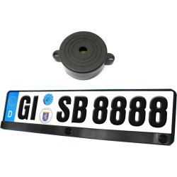 NUMERIO RĖMELIS SU 3 VNT PARKAVIMO DAVIKLIAIS