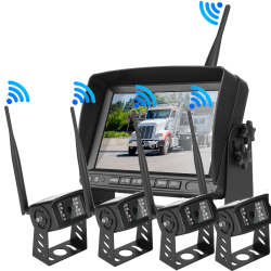 BELAIDĖ VAIZDO STEBĖJIMO SISTEMA  SU 4 KAMEROM