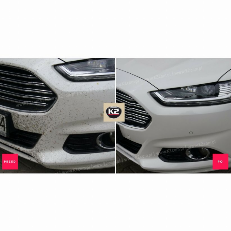 STIKLŲ PLOVIMO SKYSTIS K2 "NUTA" NUO VABZDŽIŲ 750ML