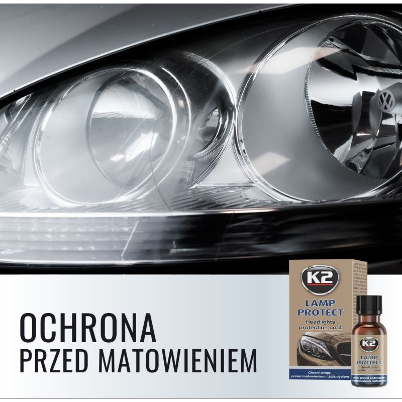 APSAUGINĖ LEMPŲ DANGA K2 "LAMP PROTECT" 10 ML SU APLIKATORIUMI