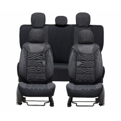 CLASSICO SĖDYNIŲ UŽVALKALAI BLACK/GREY THREAD