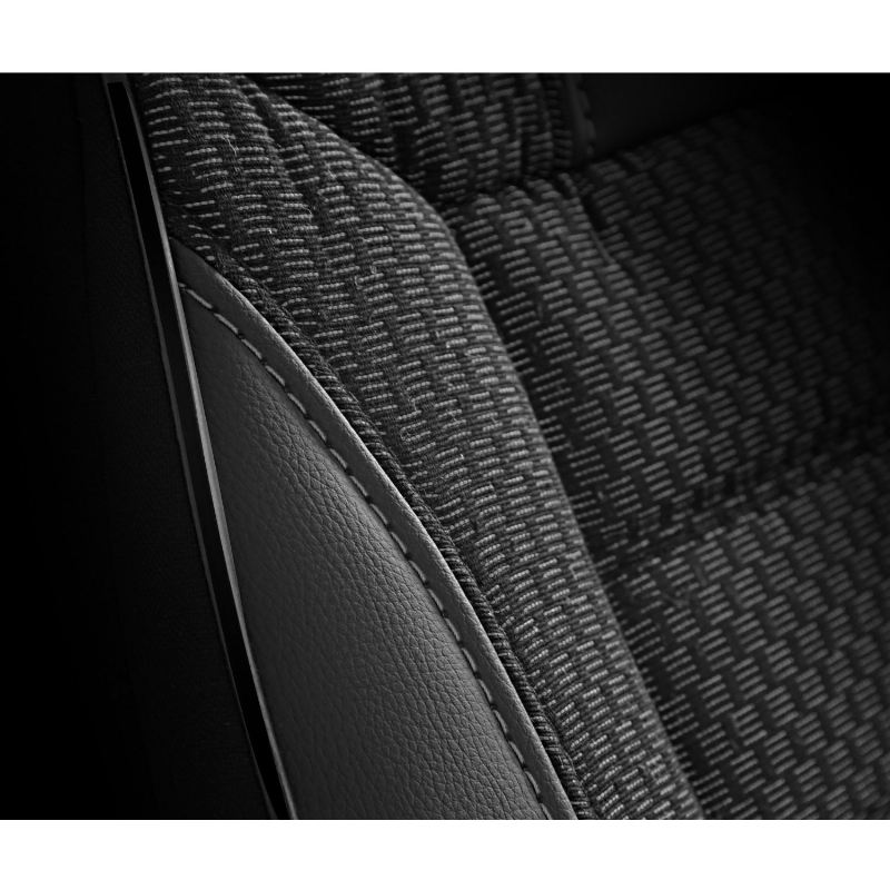 CLASSICO SĖDYNIŲ UŽVALKALAI BLACK/BLACK THREAD