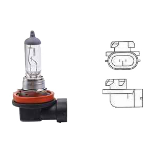 LEMPUTĖS  H1, H3, H4, H7, H8, H11, 9005, 9006, 9007