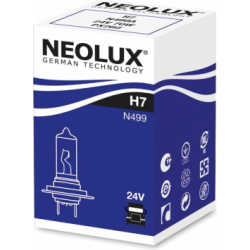 NEOLUX LEMPUTĖS H7 70W 24V PX26D 10X10X1