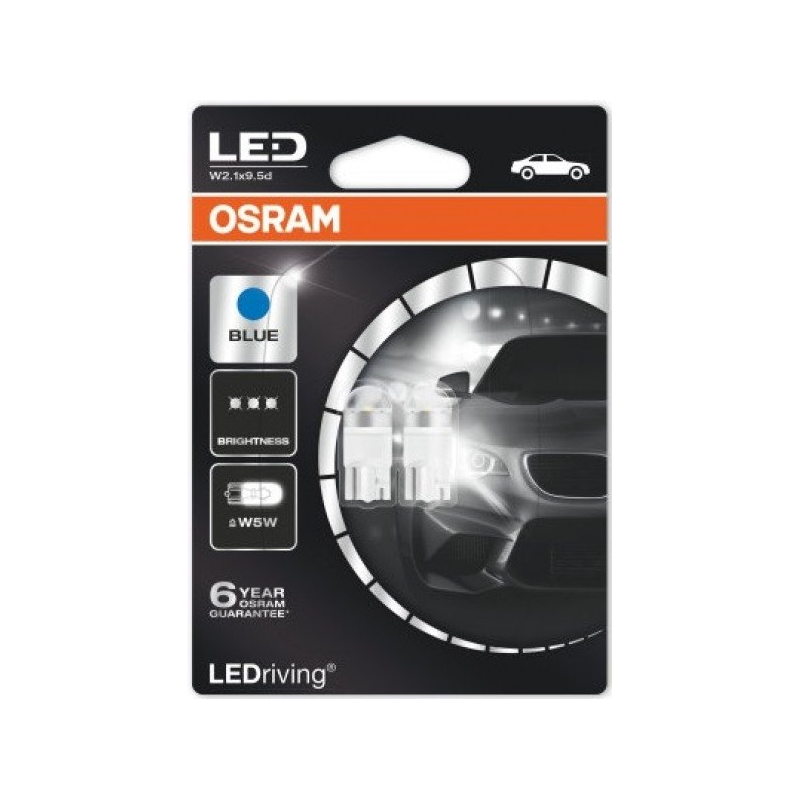 OSRAM LEMPUTĖS LED 1W12V IHW2.1X9.5D 5XBLI2D