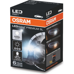 OSRAM LEMPUTĖS LED 3W 12V PG20-1 10X1