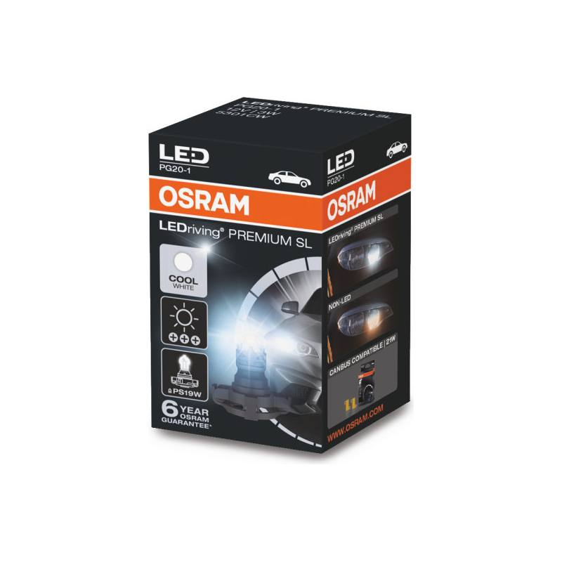OSRAM LEMPUTĖS LED 3W 12V PG20-1 10X1