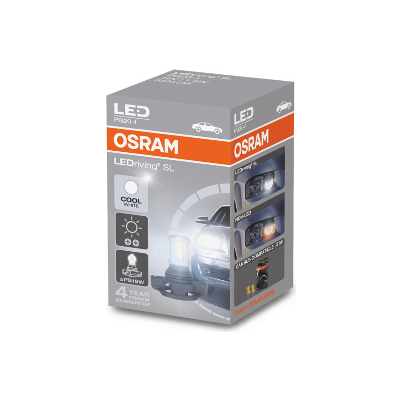 OSRAM LEMPUTĖS LED 1,8W 12V PG20-1 10X1