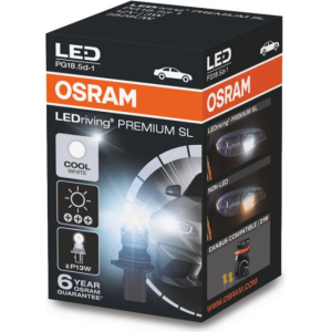 OSRAM LEMPUTĖS 3W 12V PG18.5D-1 10X1 2B
