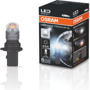 OSRAM LEMPUTĖS 3W 12V PG18.5D-1 10X1 2B