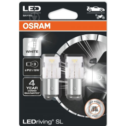 OSRAM LEMPUTĖS P21/5W 12V 1.7W BAY15D BLI2 DK