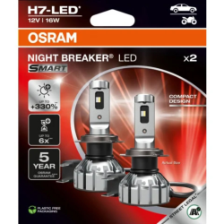 OSRAM LEMPUTĖS H7 16W 12V PX26D NIGHT BREAKER LED