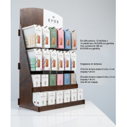 K2 EVOS ORO GAIVIKLIŲ STENDAS BE PREKIŲ